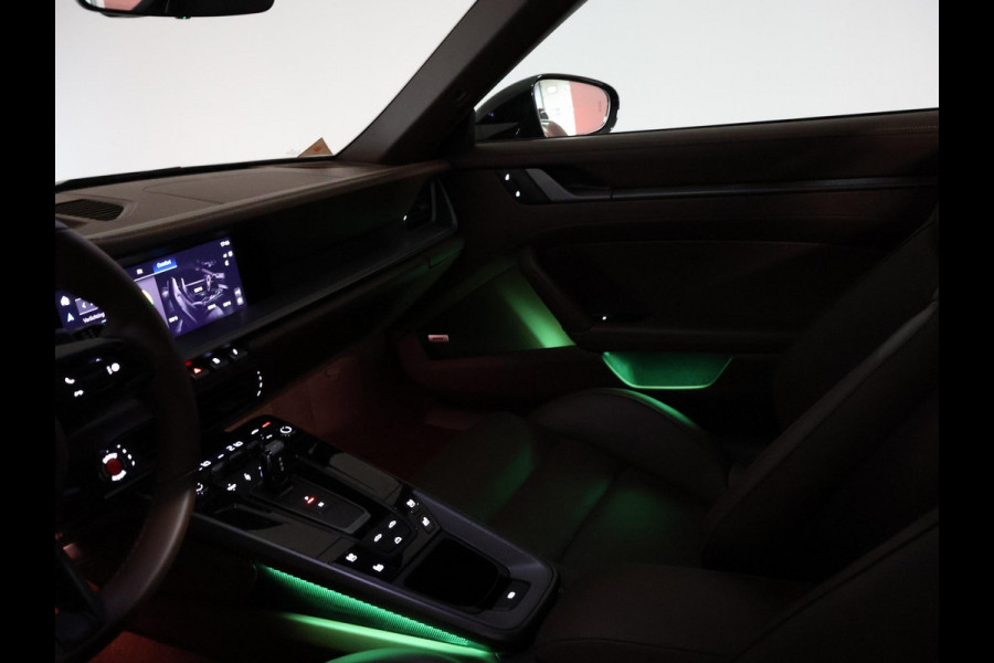 Porsche 911 Cabrio 3.0 CARRERA EXCLUSIVE MANUFAKTUR DARK OLIVE + CLUBLEDER EXCLUSIEF TRUFFEL BRUIN