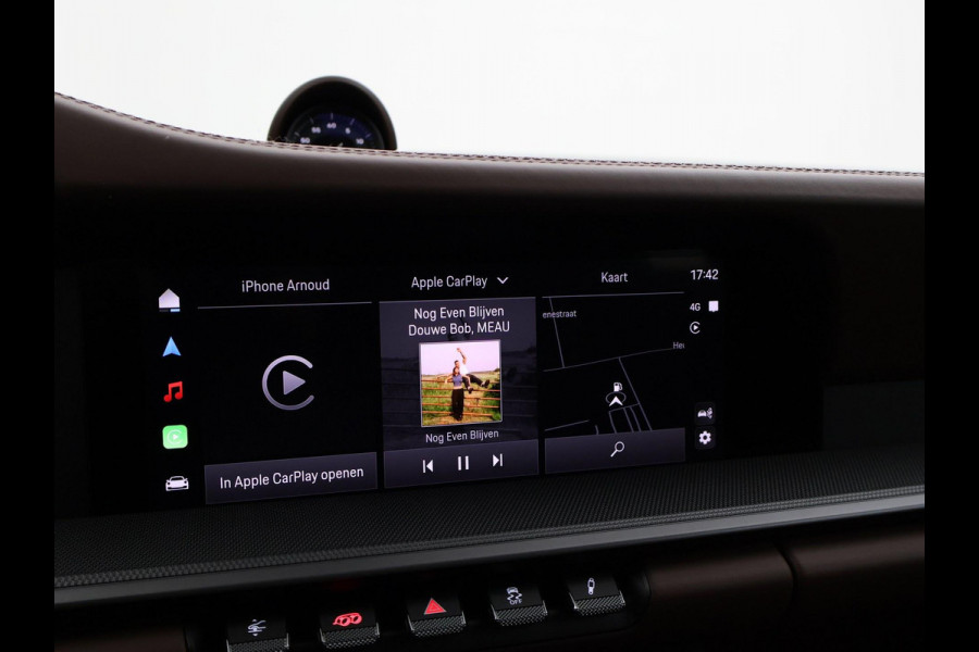 Porsche 911 Cabrio 3.0 CARRERA EXCLUSIVE MANUFAKTUR DARK OLIVE + CLUBLEDER EXCLUSIEF TRUFFEL BRUIN