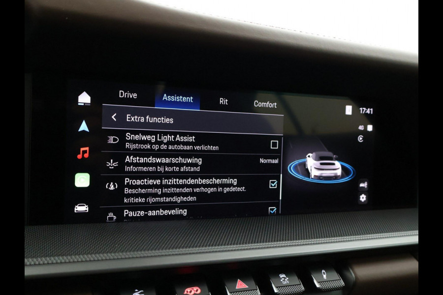 Porsche 911 Cabrio 3.0 CARRERA EXCLUSIVE MANUFAKTUR DARK OLIVE + CLUBLEDER EXCLUSIEF TRUFFEL BRUIN