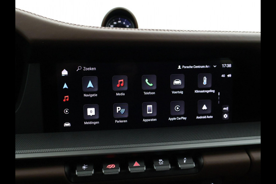 Porsche 911 Cabrio 3.0 CARRERA EXCLUSIVE MANUFAKTUR DARK OLIVE + CLUBLEDER EXCLUSIEF TRUFFEL BRUIN