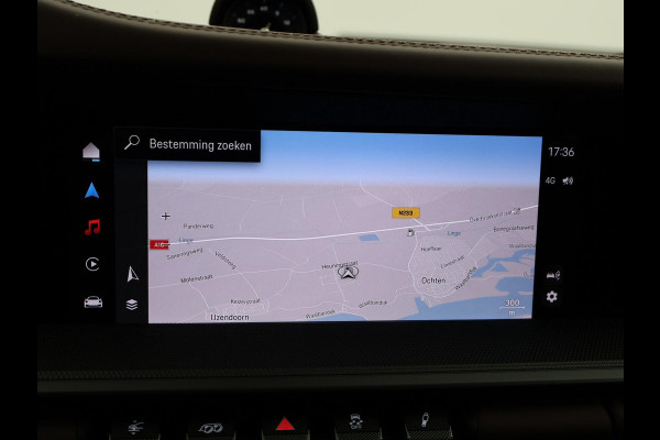 Porsche 911 Cabrio 3.0 CARRERA EXCLUSIVE MANUFAKTUR DARK OLIVE + CLUBLEDER EXCLUSIEF TRUFFEL BRUIN