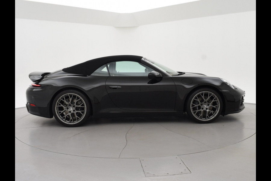 Porsche 911 Cabrio 3.0 CARRERA EXCLUSIVE MANUFAKTUR DARK OLIVE + CLUBLEDER EXCLUSIEF TRUFFEL BRUIN