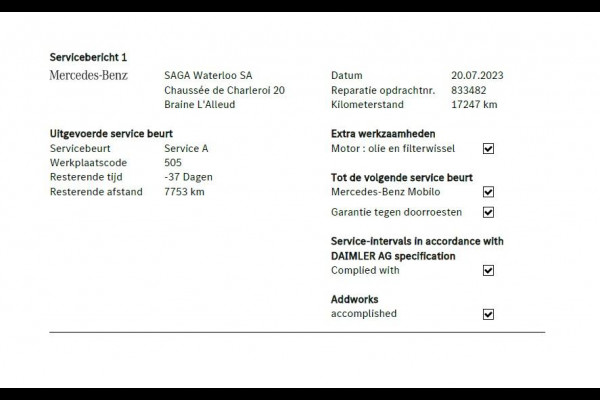 Mercedes-Benz A-Klasse 180 AUT. AMG SPORT + PANORAMA | SFEERVERLICHTING | CAMERA | ADAPTIVE CRUISE | CARPLAY