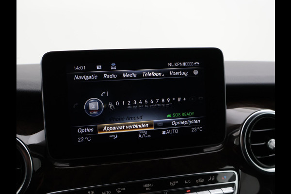 Mercedes-Benz V-Klasse 250D EXTRA LANG AVANTGARDE DUBBEL CABINE + BURMESTER / 360 CAMERA / LEDER