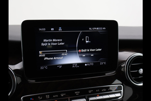 Mercedes-Benz V-Klasse 250D EXTRA LANG AVANTGARDE DUBBEL CABINE + BURMESTER / 360 CAMERA / LEDER