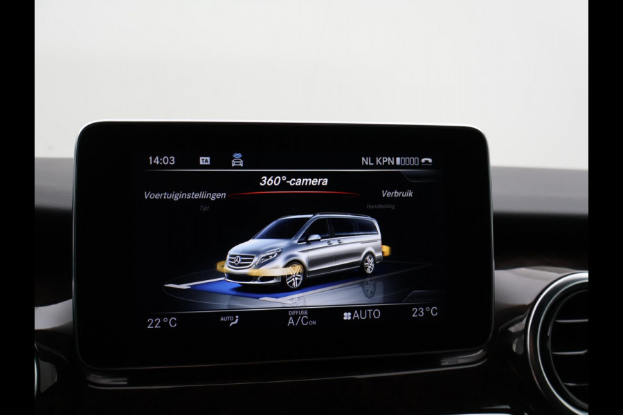 Mercedes-Benz V-Klasse 250D EXTRA LANG AVANTGARDE DUBBEL CABINE + BURMESTER / 360 CAMERA / LEDER