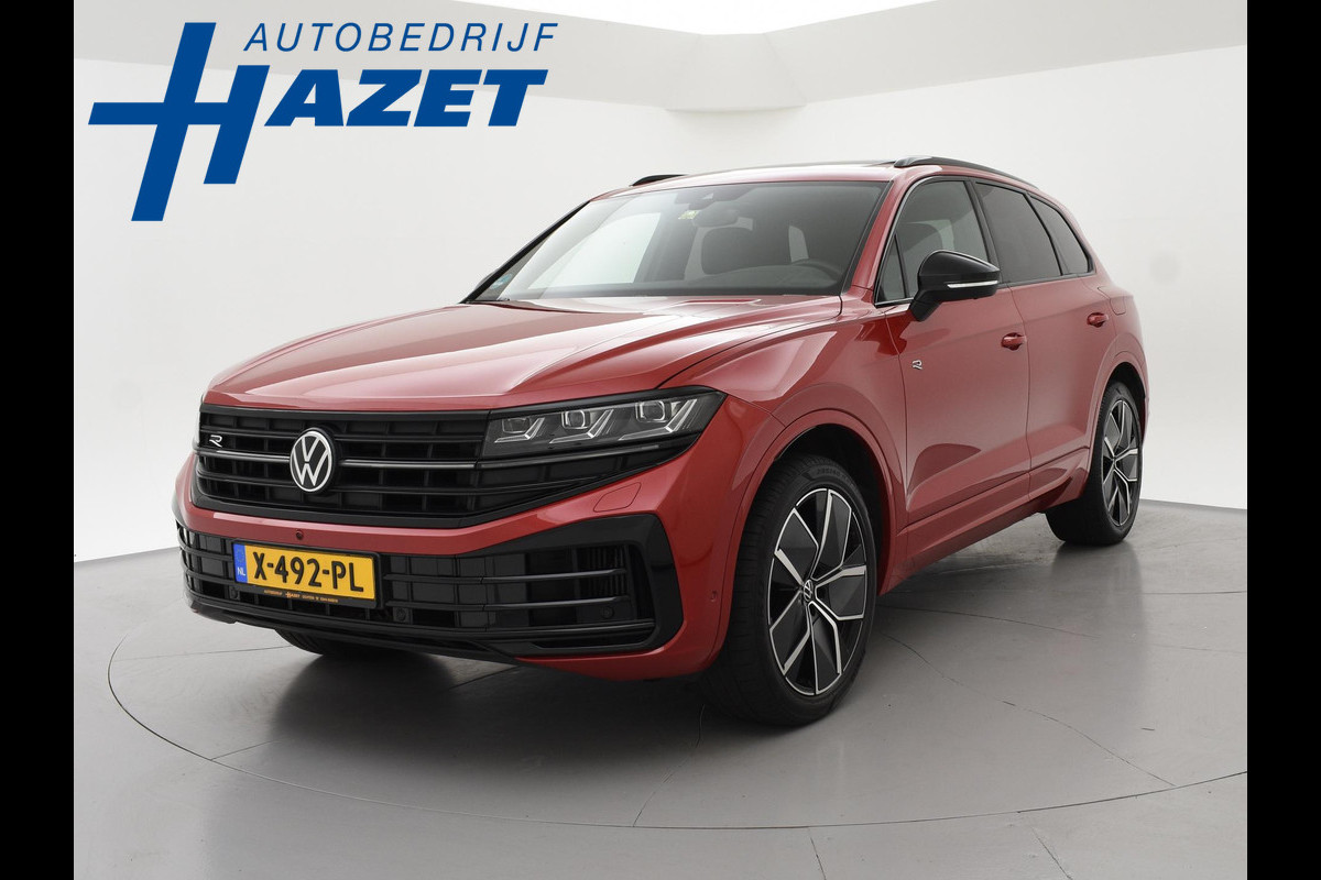 Volkswagen Touareg R 3.0 TSi V6 eHybrid 4MOTION R 462 PK *CHILI RED* + PANORAMA | STOELVENTILATIE | LUCHTVERING | DYNAUDIO | HEAD-UP DISPLAY