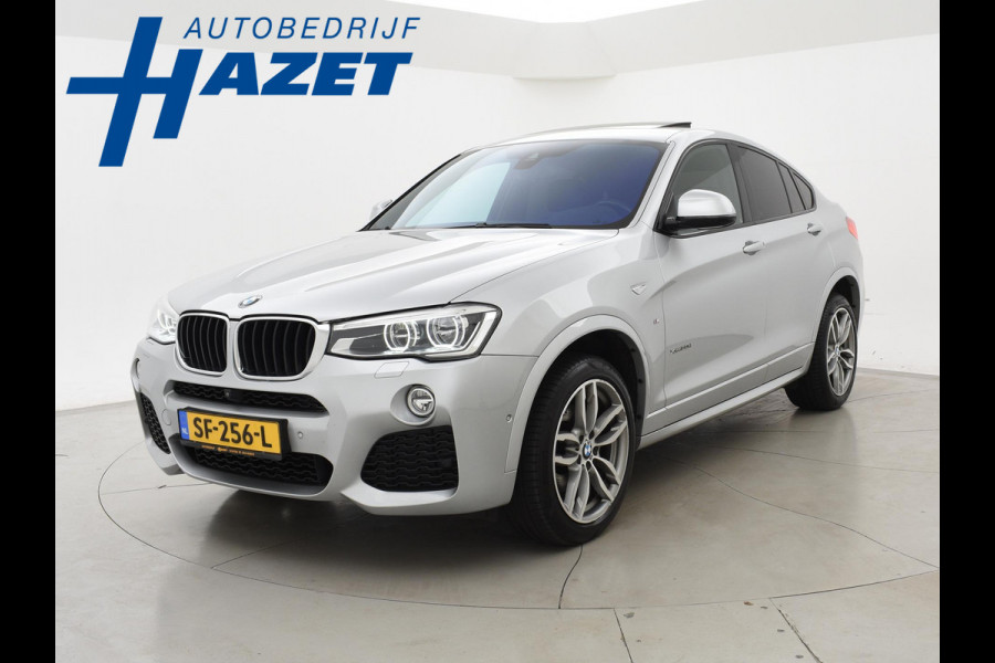 BMW X4 xDrive20d 190 PK M-SPORT + SCHUIFDAK | HEAD-UP | 360 CAMERA | APPLE CARPLAY | LEDER