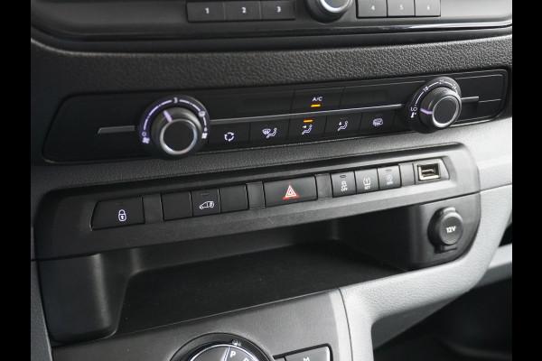 Citroën Jumpy 2.0HDI 123PK AUT-8 H1L3 120 XL 3-P Airco Cruise Control 3 persoons Schuifdeur Betonplex Lat om Lat betimmering Achterdeuren Bluetooth Euro 6