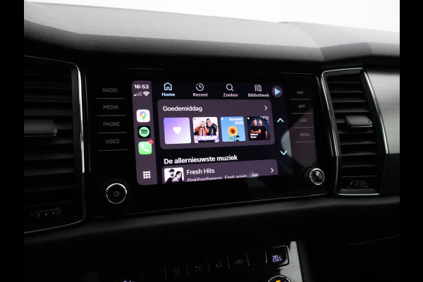 Škoda Kodiaq 1.5 TSI 150 PK DSG AUT. *RACE BLUE METALLIC* + WEGKLAPBARE TREKHAAK 1800 KG