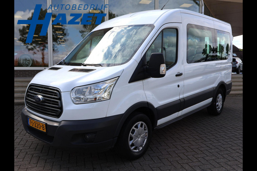Ford Transit Kombi 350 2.0 TDCI 130 PK L2H2 9-PERSOONS *EXCL. BTW* TREND + AIRCO | CRUISE CONTROL | BLUETOOTH