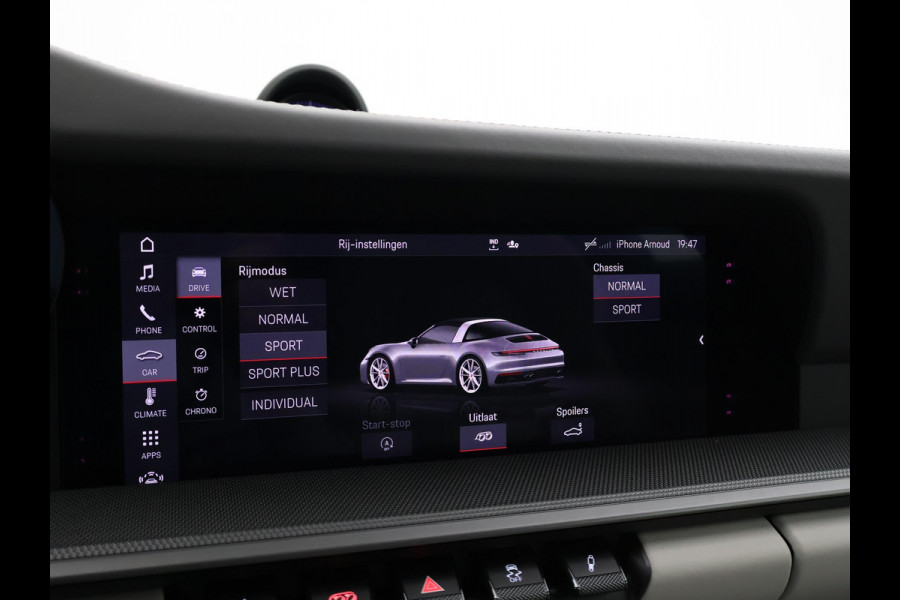 Porsche 911 TARGA 4S 3.0 992 ORIG. NL *17.979 KM* + SPORTUITLAAT / SFEERVERLICHTING / 360 CAMERA