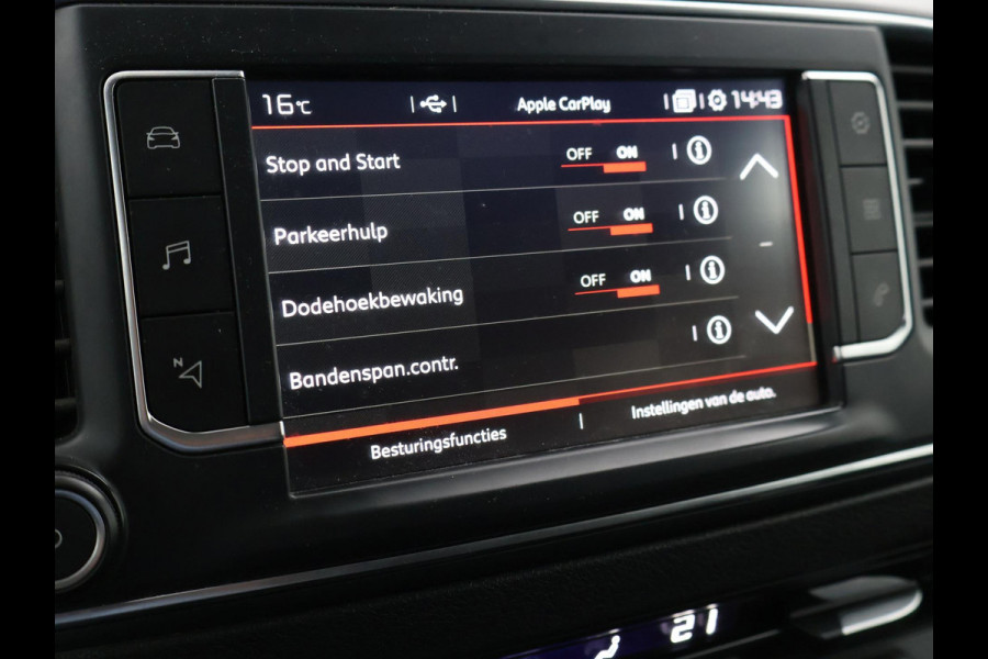 Citroën Jumpy 2.0BlueHDI 177 PK AUT BUSINESSXL 5-PERS DUBBEL CAB + 2 SCHUIFDEUREN | CARPLAY | CAMERA