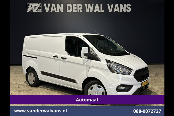 Ford Transit Custom 2.0 TDCI Automaat L1H1 Euro6 Airco | Apple Carplay | Camera | Cruisecontrol | Trekhaak parkeersensoren, verwarmde voorruit, bijrijdersbank