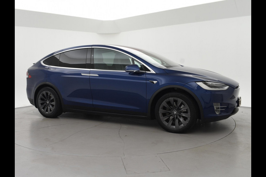 Tesla Model X 75D + TREKHAAK 2250 KG | LEDER | PANORAMA | LUCHTVERING | 20 INCH