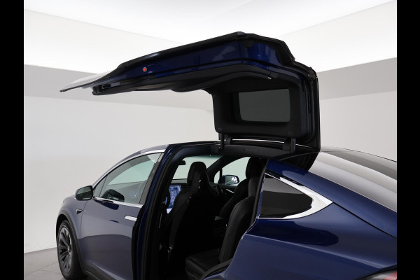 Tesla Model X 75D + TREKHAAK 2250 KG | LEDER | PANORAMA | LUCHTVERING | 20 INCH