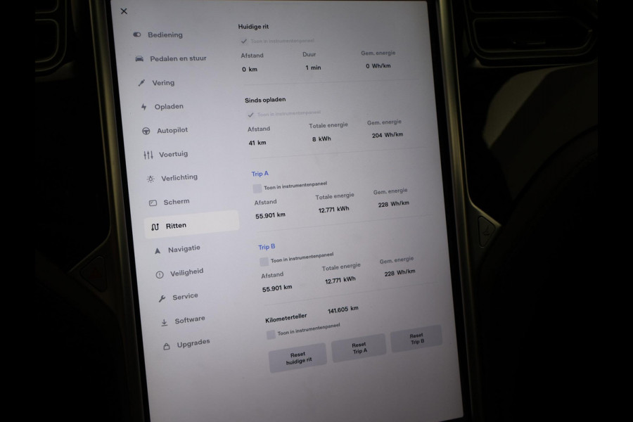 Tesla Model X 75D + TREKHAAK 2250 KG | LEDER | PANORAMA | LUCHTVERING | 20 INCH