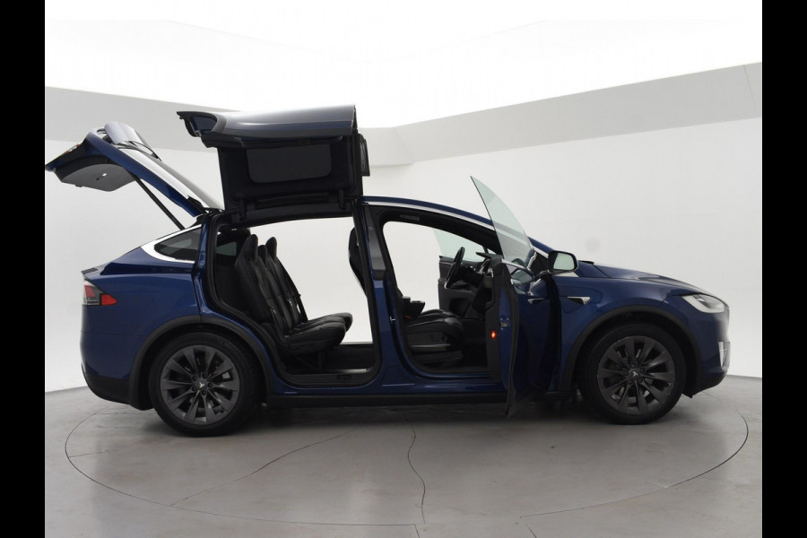 Tesla Model X 75D + TREKHAAK 2250 KG | LEDER | PANORAMA | LUCHTVERING | 20 INCH