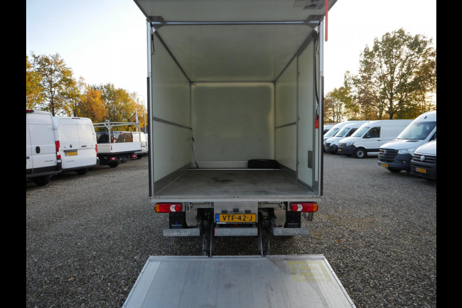 Opel Movano Opel Movano 2.2D 165PK, Meubelbak, Laadlift, Laadbak: L*B*H = 375*210*215 / Lading vastzetrail op 100 cm met 1 vastzetstang, Zijdeur rechtsachter Laadklep D'Hollandia 750 KG, plateau van 160 cm en met afstandsbediening en rolstops