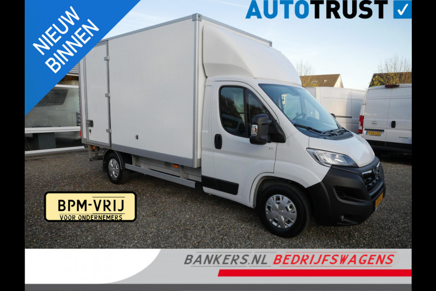 Opel Movano Opel Movano 2.2D 165PK, Meubelbak, Laadlift, Laadbak: L*B*H = 375*210*215 / Lading vastzetrail op 100 cm met 1 vastzetstang, Zijdeur rechtsachter Laadklep D'Hollandia 750 KG, plateau van 160 cm en met afstandsbediening en rolstops