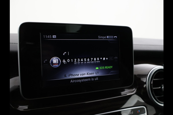 Mercedes-Benz V-Klasse 250D DUBBEL CABINE AVANTGARDE + SCHUIFDAK / BURMESTER / ELEKTR. SCHUIFDEUREN