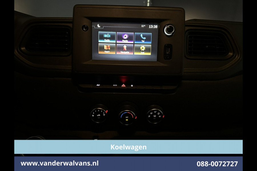 Renault Master 2.3 dCi 136pk L2H2 Koelwagen Thermoking V-300 MAX Vriezen -20°C tot verwarmen + 20°C Dag + Nacht Euro6 Airco | Navigatie, Camera, 2500kg Trekhaak, LED, Cruisecontrol, Parkeersensoren, Bijrijdersbank