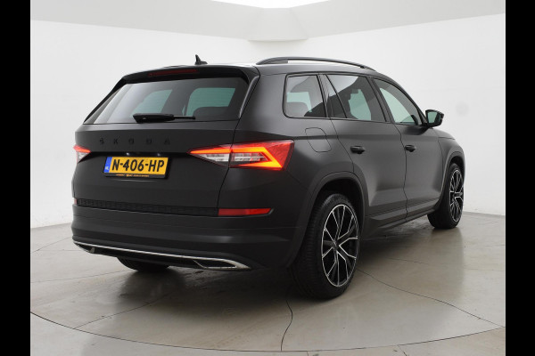 Škoda Kodiaq 1.5 TSI 150 PK DSG AUT. 7-PERS SPORTLINE *MAT ZWART* + ADAPTIVE CRUISE | VIRTUAL COCKPIT | CAMERA | 20 INCH