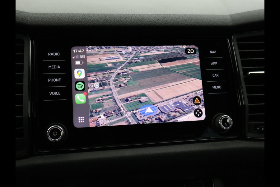 Škoda Kodiaq 1.5 TSI 150 PK DSG AUT. 7-PERS SPORTLINE *MAT ZWART* + ADAPTIVE CRUISE | VIRTUAL COCKPIT | CAMERA | 20 INCH