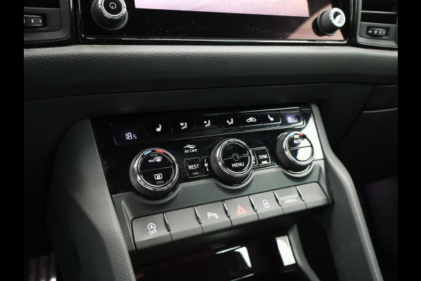 Škoda Kodiaq 1.5 TSI 150 PK DSG AUT. 7-PERS SPORTLINE *MAT ZWART* + ADAPTIVE CRUISE | VIRTUAL COCKPIT | CAMERA | 20 INCH