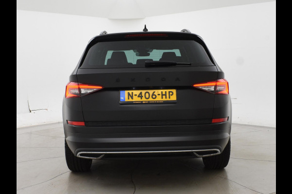 Škoda Kodiaq 1.5 TSI 150 PK DSG AUT. 7-PERS SPORTLINE *MAT ZWART* + ADAPTIVE CRUISE | VIRTUAL COCKPIT | CAMERA | 20 INCH