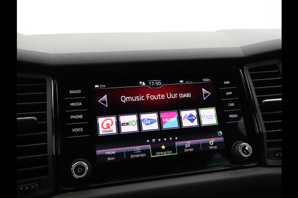 Škoda Kodiaq 1.5 TSI 150 PK DSG AUT. 7-PERS SPORTLINE *MAT ZWART* + ADAPTIVE CRUISE | VIRTUAL COCKPIT | CAMERA | 20 INCH