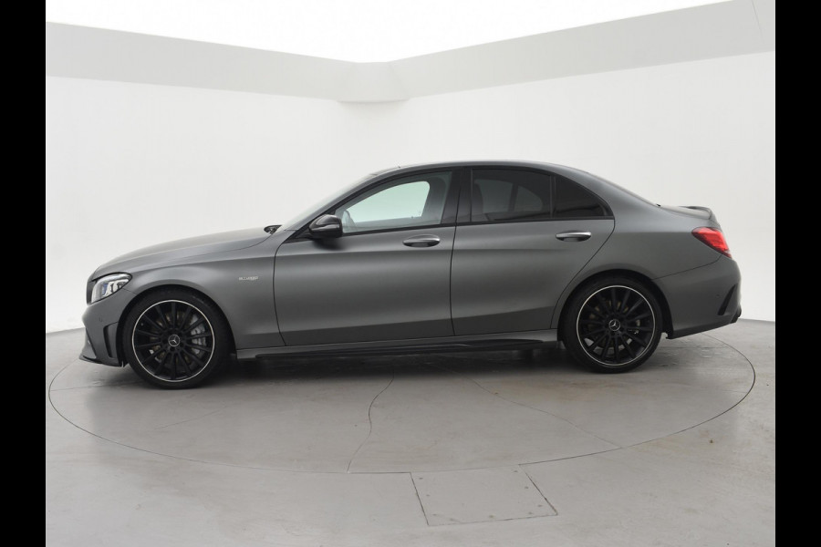 Mercedes-Benz C-Klasse AMG 43 4MATIC 390 PK AUT.*SELENITE MAGNO* PREMIUM+ PANO | SPORSTOELEN | DISTRONIC | BURMESTER | HEAD-UP