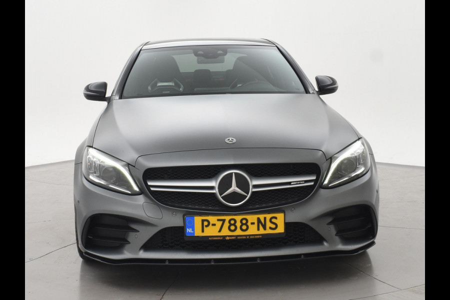 Mercedes-Benz C-Klasse AMG 43 4MATIC 390 PK AUT.*SELENITE MAGNO* PREMIUM+ PANO | SPORSTOELEN | DISTRONIC | BURMESTER | HEAD-UP