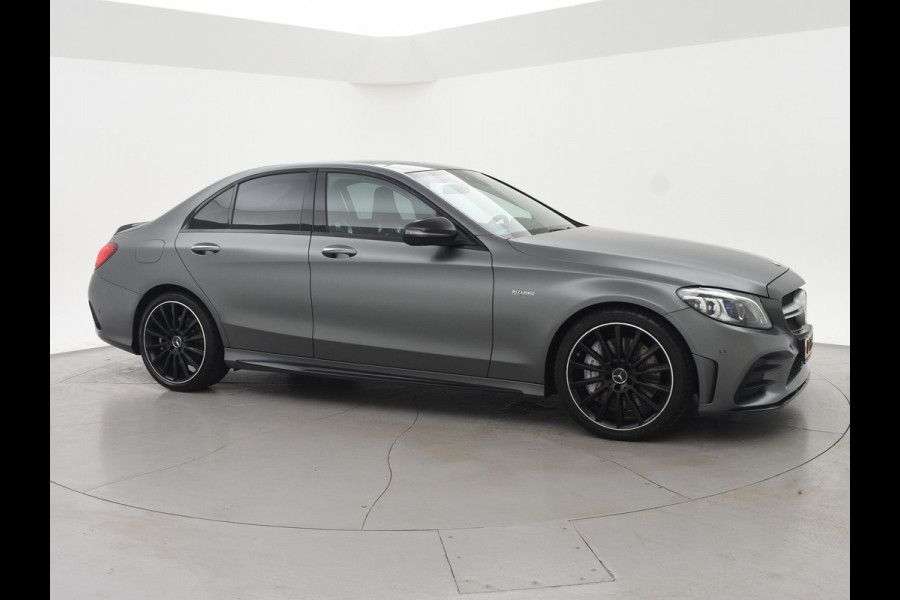Mercedes-Benz C-Klasse AMG 43 4MATIC 390 PK AUT.*SELENITE MAGNO* PREMIUM+ PANO | SPORSTOELEN | DISTRONIC | BURMESTER | HEAD-UP