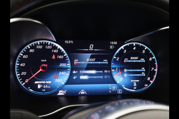 Mercedes-Benz C-Klasse AMG 43 4MATIC 390 PK AUT.*SELENITE MAGNO* PREMIUM+ PANO | SPORSTOELEN | DISTRONIC | BURMESTER | HEAD-UP