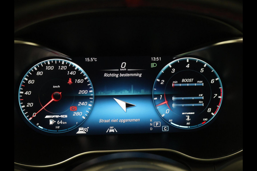 Mercedes-Benz C-Klasse AMG 43 4MATIC 390 PK AUT.*SELENITE MAGNO* PREMIUM+ PANO | SPORSTOELEN | DISTRONIC | BURMESTER | HEAD-UP