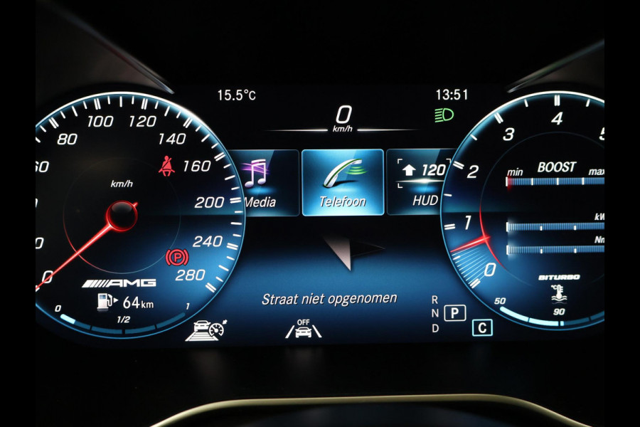 Mercedes-Benz C-Klasse AMG 43 4MATIC 390 PK AUT.*SELENITE MAGNO* PREMIUM+ PANO | SPORSTOELEN | DISTRONIC | BURMESTER | HEAD-UP