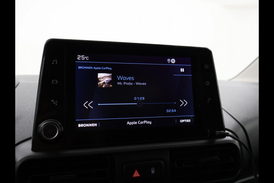 Peugeot Partner 1.5 BLUEHDI 100 PK PREMIUM + BOTT KAST | 230V OMVORMER | TREKHAAK | APPLE CARPLAY