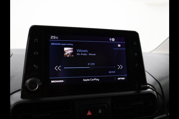 Peugeot Partner 1.5 BLUEHDI 100 PK PREMIUM + BOTT KAST | 230V OMVORMER | TREKHAAK | APPLE CARPLAY