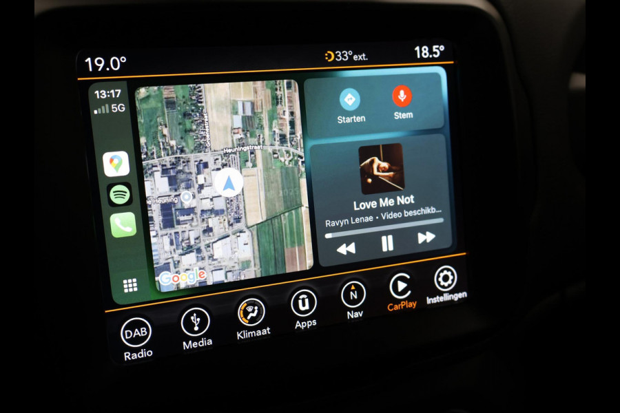 Jeep Renegade 1.4 MULTIAIR 140 PK AUT. NIGHT EAGLE II LIMITED + ADAPTIVE CRUISE | APPLE CARPLAY | 18 INCH LMV