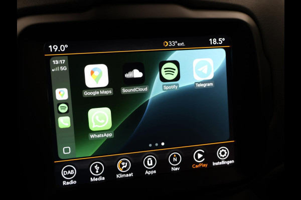 Jeep Renegade 1.4 MULTIAIR 140 PK AUT. NIGHT EAGLE II LIMITED + ADAPTIVE CRUISE | APPLE CARPLAY | 18 INCH LMV