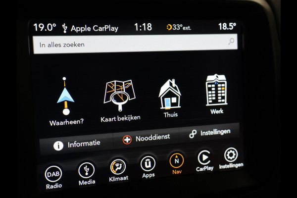 Jeep Renegade 1.4 MULTIAIR 140 PK AUT. NIGHT EAGLE II LIMITED + ADAPTIVE CRUISE | APPLE CARPLAY | 18 INCH LMV