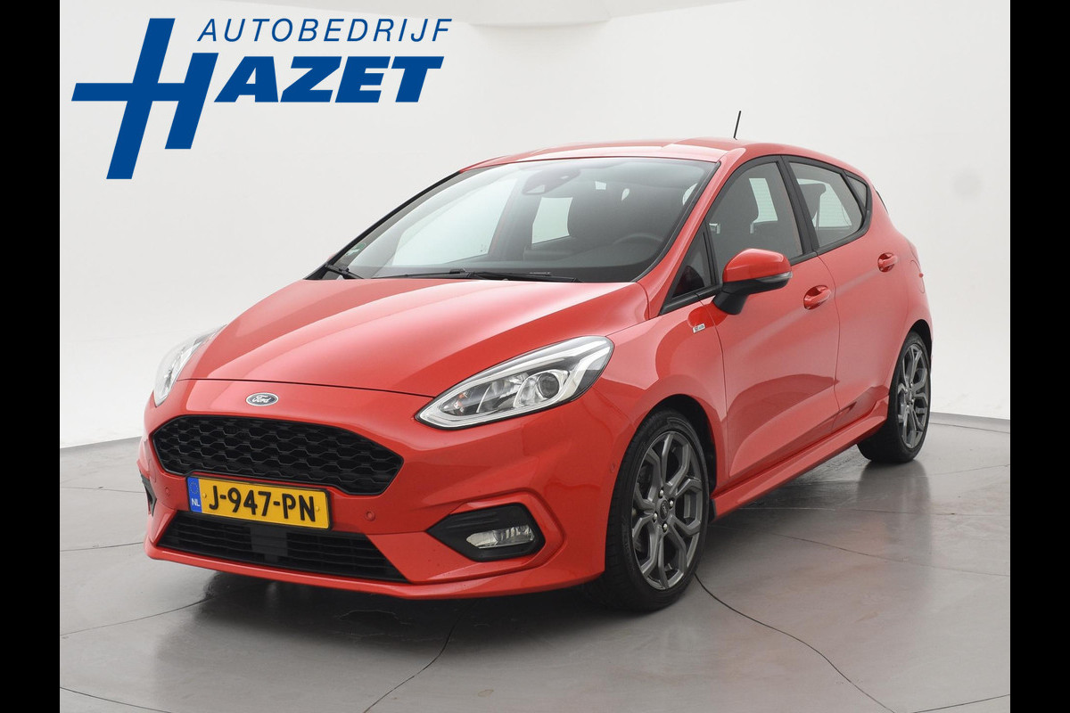 Ford Fiesta 1.0 EB AUTOMAAT ST-LINE + TREKHAAK | FULL LED | STUUR/STOELVERW. | APPLE CARPLAY