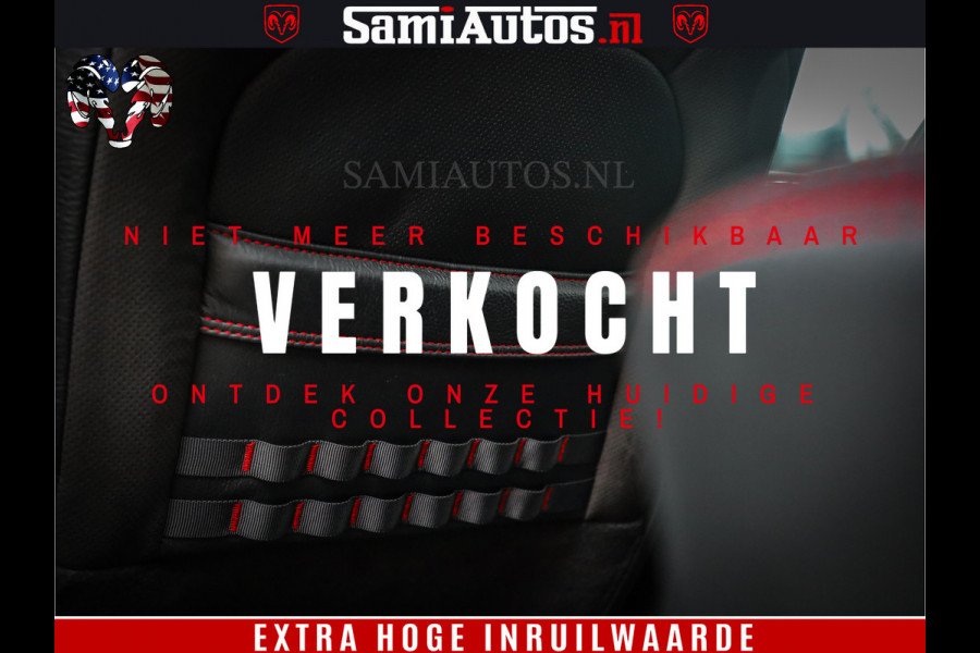 Dodge Ram 1500 TRX 702 PK 6.2 V8 | RED LINE | HELLCAT | RODE STIKSELS | BOM VOL | 4x4 Crew Cab | DUBBELE CABINE DC | 5 PERSOONS | DIAMOND BLACK PEARL | EERSTE EIGENAAR | TOP STAAT |