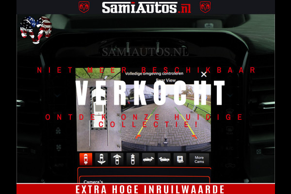 Dodge Ram 1500 TRX 702 PK 6.2 V8 | RED LINE | HELLCAT | RODE STIKSELS | BOM VOL | 4x4 Crew Cab | DUBBELE CABINE DC | 5 PERSOONS | DIAMOND BLACK PEARL | EERSTE EIGENAAR | TOP STAAT |