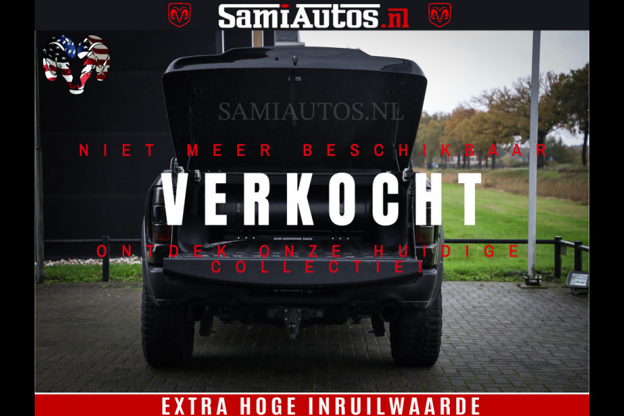 Dodge Ram 1500 TRX 702 PK 6.2 V8 | RED LINE | HELLCAT | RODE STIKSELS | BOM VOL | 4x4 Crew Cab | DUBBELE CABINE DC | 5 PERSOONS | DIAMOND BLACK PEARL | EERSTE EIGENAAR | TOP STAAT |