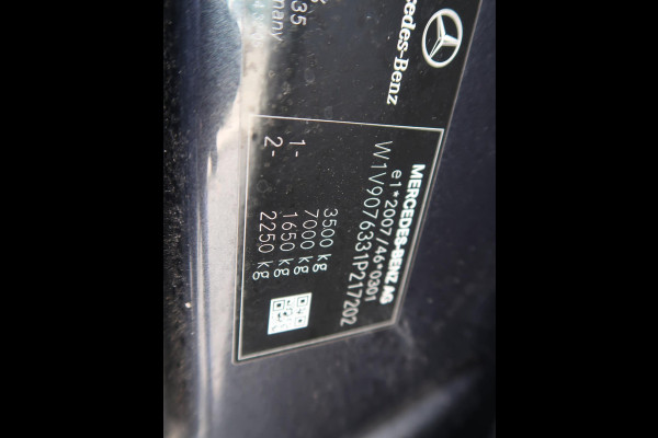 Mercedes-Benz Sprinter 316 2.2 CDI 163 PK AUT7 L2H2 + 3500 KG TREKHAAK / ADAPTIVE CRUISE / BREEDBEELD MBUX