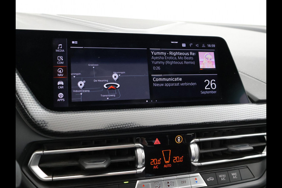 BMW 1-serie 116D LESAUTO DUBBELE BEDIENING HANDGESCHAKELD + CAMERA | SPORTSTOELEN | LED