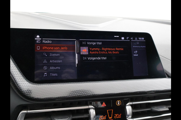 BMW 1-serie 116D LESAUTO DUBBELE BEDIENING HANDGESCHAKELD + CAMERA | SPORTSTOELEN | LED