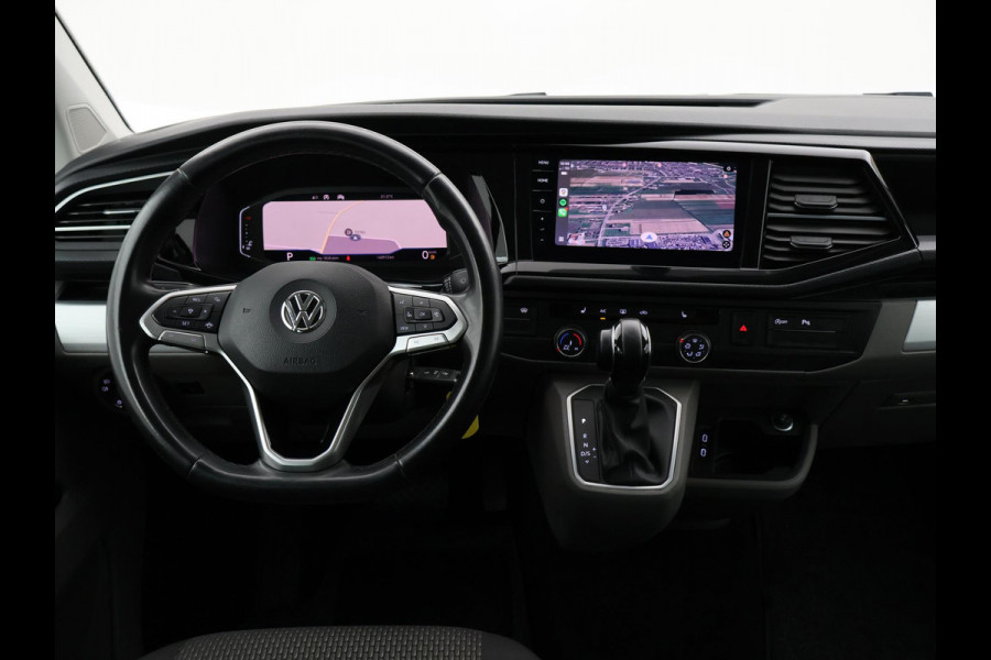 Volkswagen Transporter BULLI 2.0 TDI 150 PK DSG L2H1 DUBBEL CABINE + 2 SCHUIFDEUREN | VIRTUAL COCKPIT | ADAPTIVE CRUISE | STOELVERW.